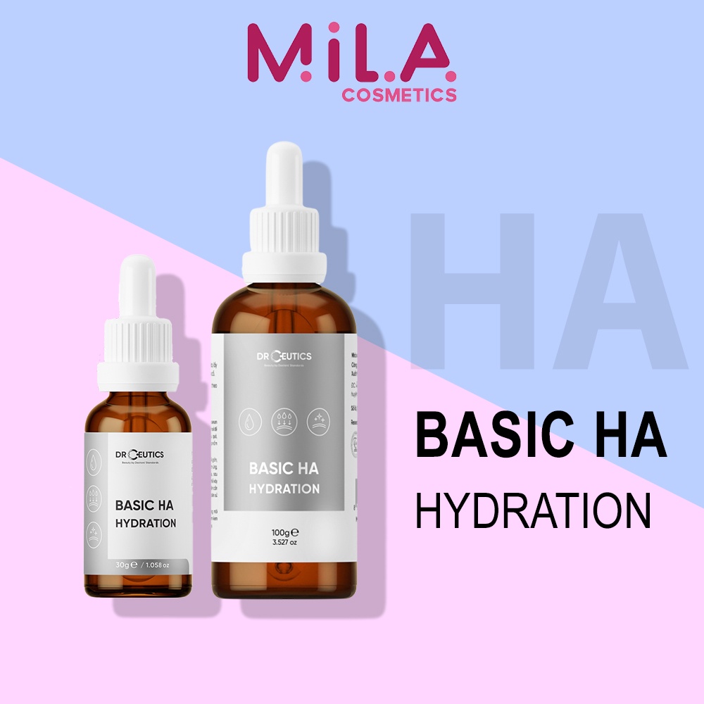 Serum HA Basic Hydration Drceutics - Tinh Chất Cho Da Dầu Mụn 30ml -100ml