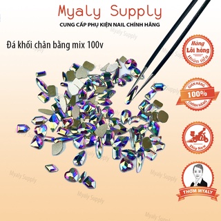 Đá Khối Chân Bằng Mix 100 Viên