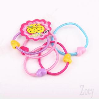 Korean Hair Circle Children Mick Rubber Cartoon Band Animal Candy Color Head Rope 597
