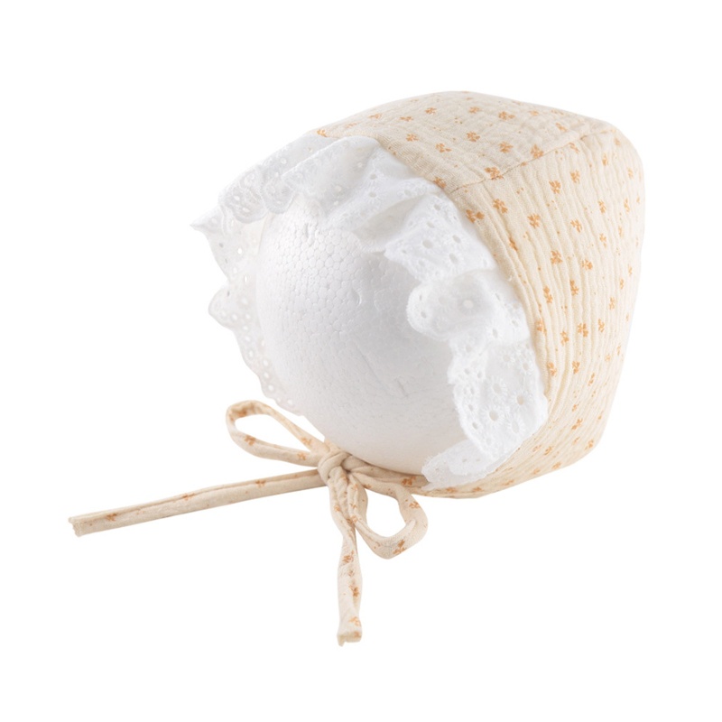 Mũ Cotton Rộng Vành Chống Nắng In Họa Tiết Hoa Xinh Xắn Dành Cho Bé