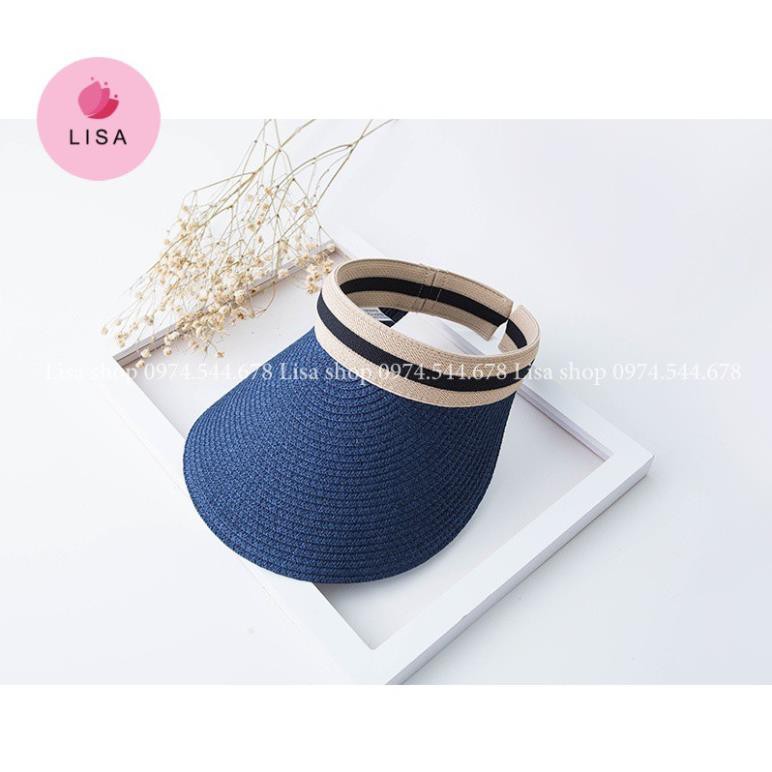 [HÀNG LOẠI 1] Mũ cói, nón cói đi biển đầu trống phong cách thời trang năng động cho nữ hottrend 2021, M21