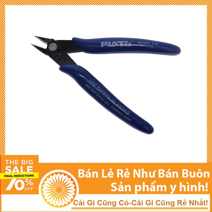 Kìm Cắt Chân Linh Kiện PLATO 170 125mm