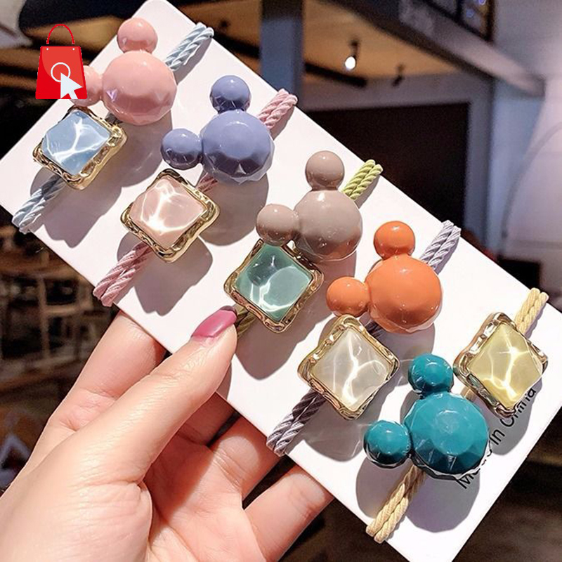 Dây Buộc Tóc Co Dãn Kiểu Hàn Quốc Jp1