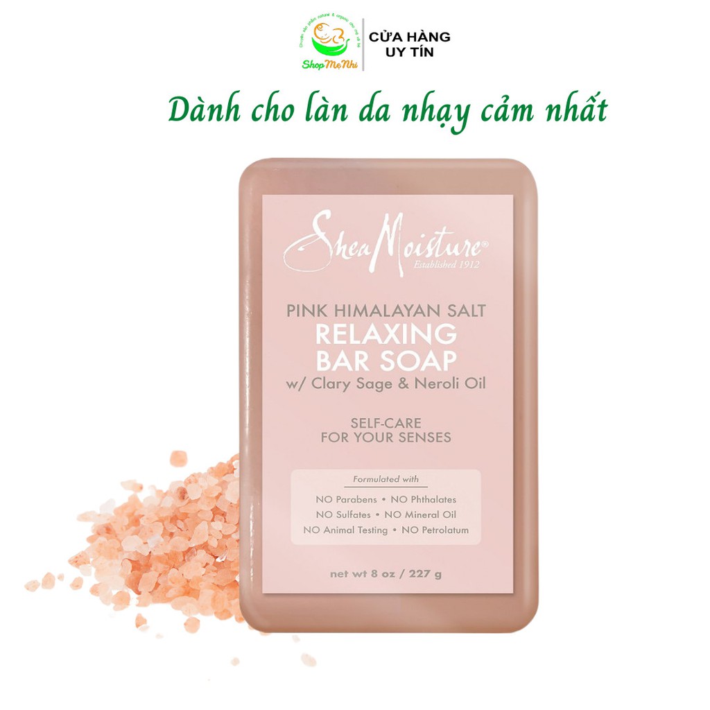 Xà phòng Shea Moisture nhiều loại - hỗ trợ dưỡng ẩm sâu, phục hồi và dưỡng trắng da.