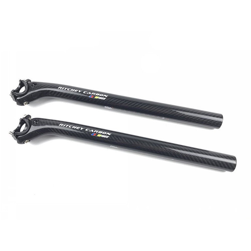 Trụ Yên Xe Đạp Leo Núi Bằng Sợi Carbon 27.2 30.8 31.6-350 / 400MM