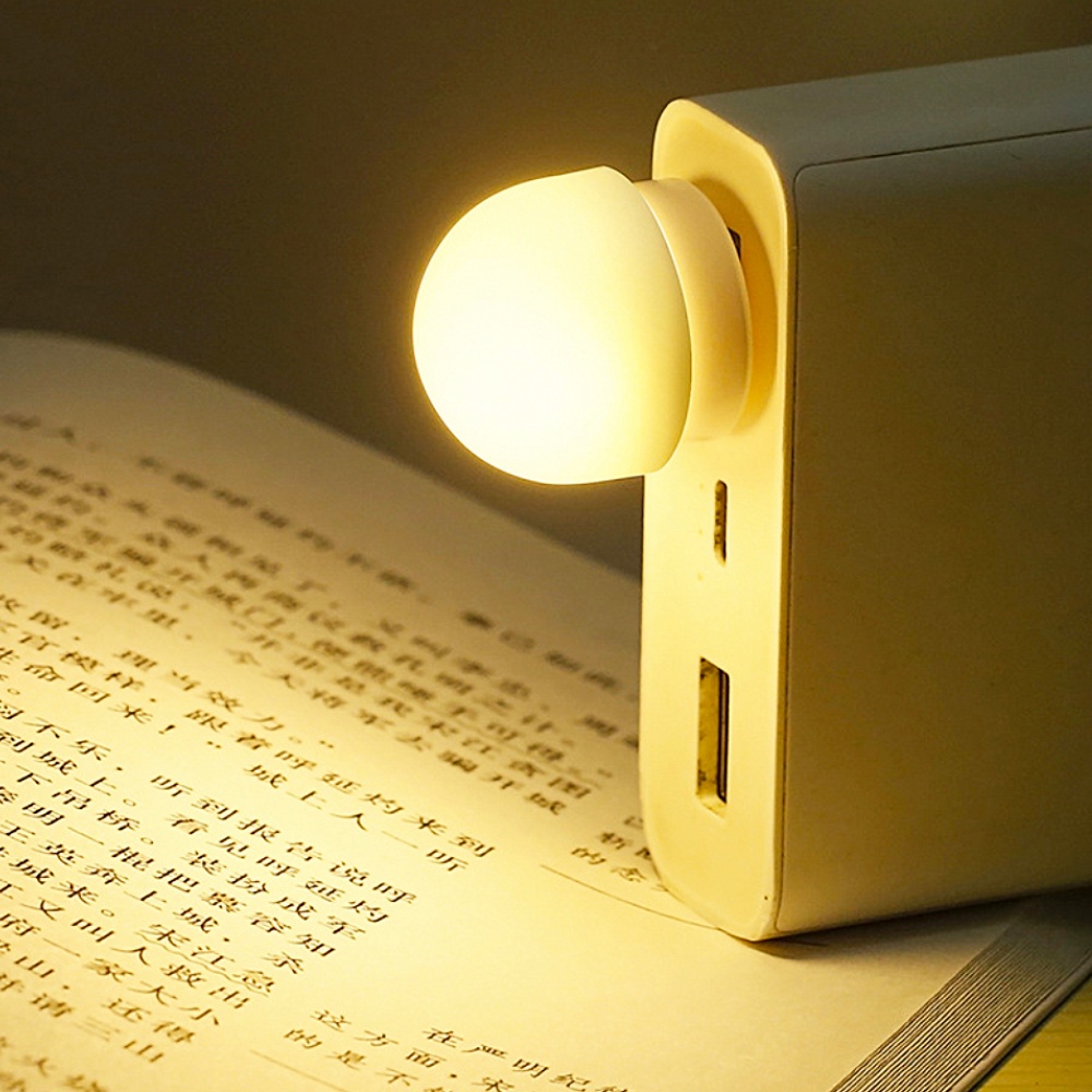 Đèn Ngủ LED Mini Mềm Mại Bảo Vệ Mắt Cổng Sạc USB Cho Phòng Ngủ / Hành Lang / Bếp | BigBuy360 - bigbuy360.vn