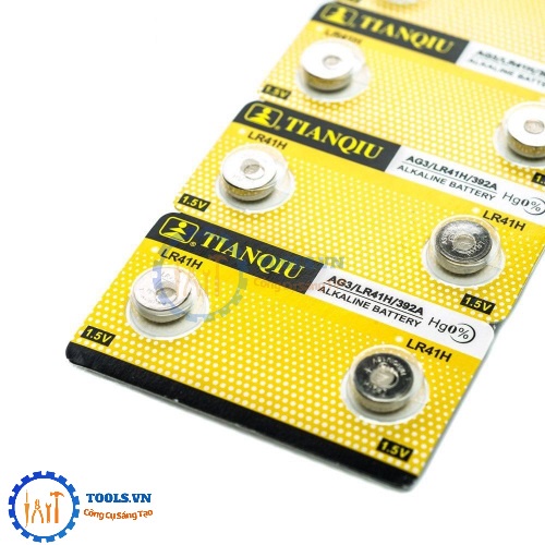 Pin Cúc Áo 1.5V AG3/LR41H/392A