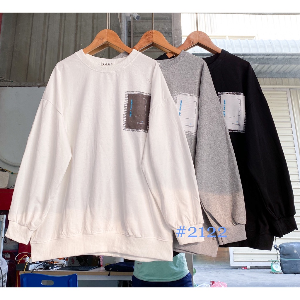 Áo Thun Dài Tay Dáng Rộng - Áo Phông Dài Tay Unisex Chất nỉ da cá Daski