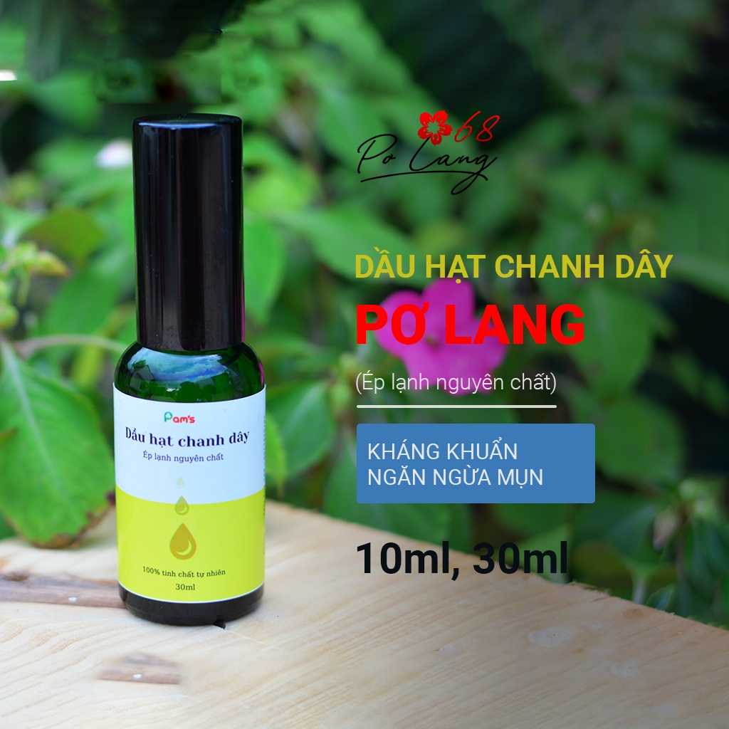 Combo Srum tinh chất Quả Chanh Dây 10/30ml và xà bông thiên nhiên Pơ Lang 100gr