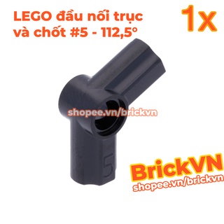 [1 Cái] LEGO Đầu Nói Trục và Chốt, Góc #5 - 112.5 độ, Màu Đen ID 6271346 41488