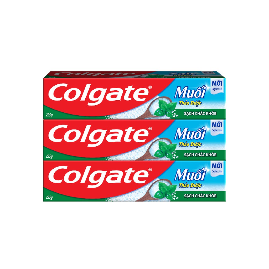 Kem đánh răng Colgate Muối Thảo dược Canxi + Flour 225g