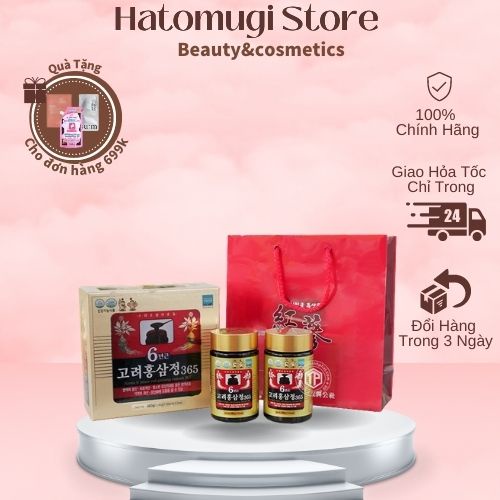 Cao Hồng Sâm 365 Hàn Quốc Chính Hãng ( 2LỌ× 240G)