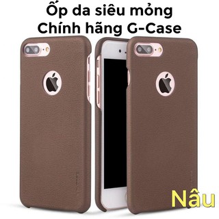 Ốp lưng bằng da siêu mỏng chính hãng G-Case cho iPhone 7 Plus / iPhone 8 Plus