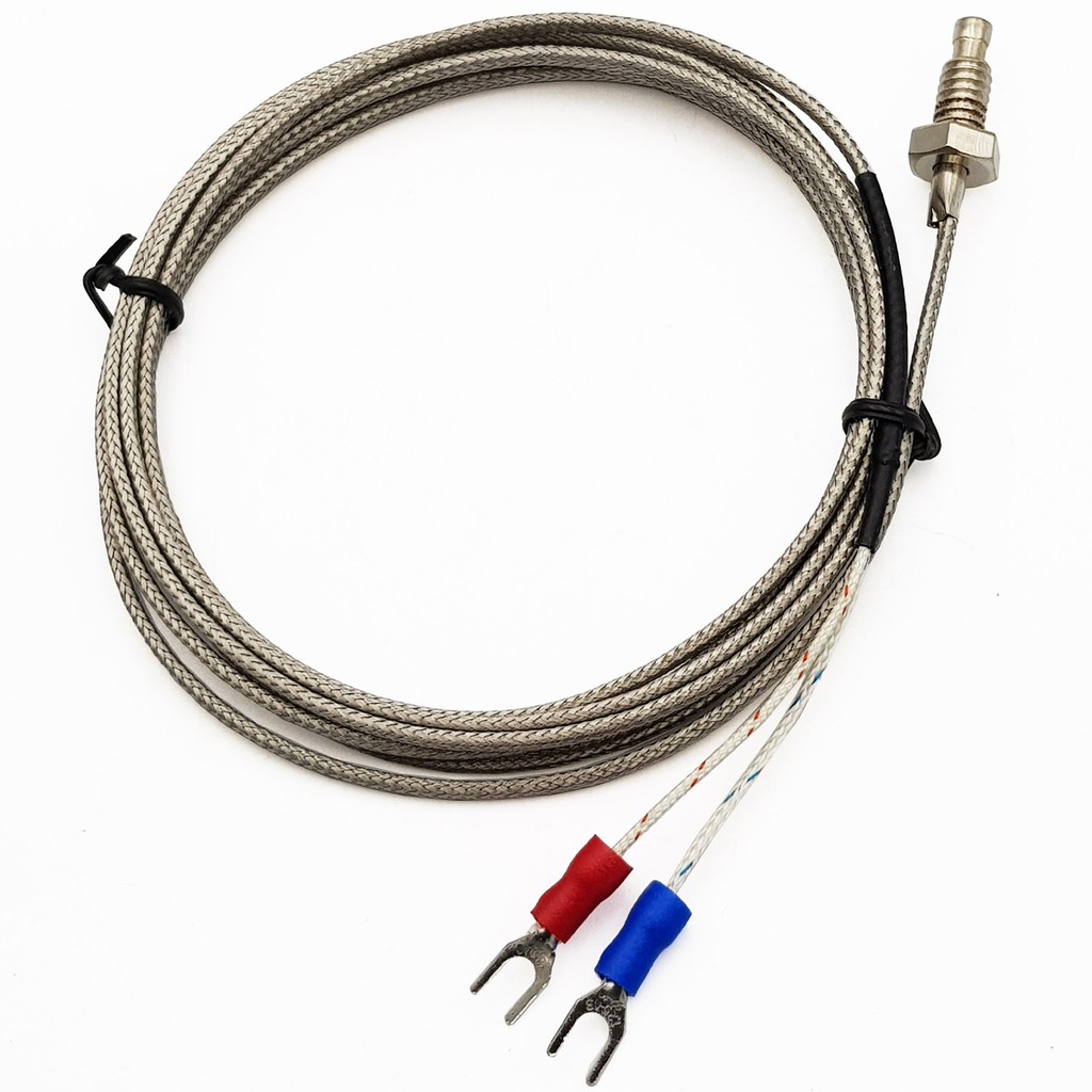 Dây Cảm Biến Nhiệt Độ Loại K 500°C dài 1 mét - 2 mét - 3 mét