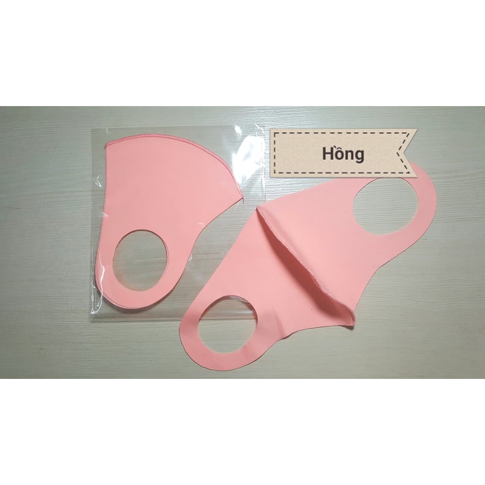 [FOLLOW SHOP GIẢM 10%] Khẩu trang 3D cao cấp vải Poly 2 da (được chọn màu) | BigBuy360 - bigbuy360.vn