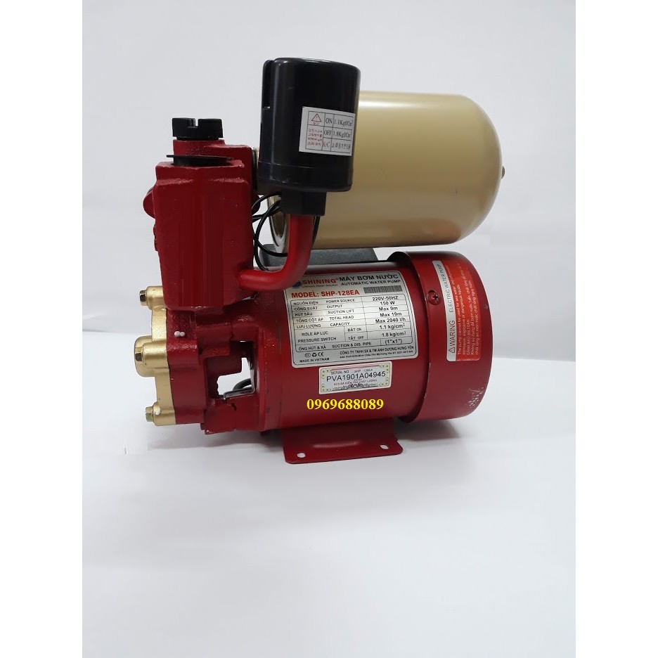 Bình tích áp dành cho máy bơm nước