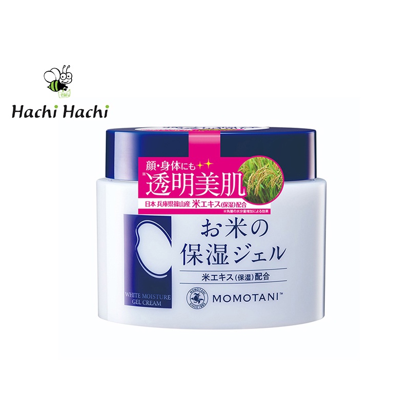 Kem (gel) dưỡng trắng từ gạo Momotani 230g - Hachi Hachi Japan Shop