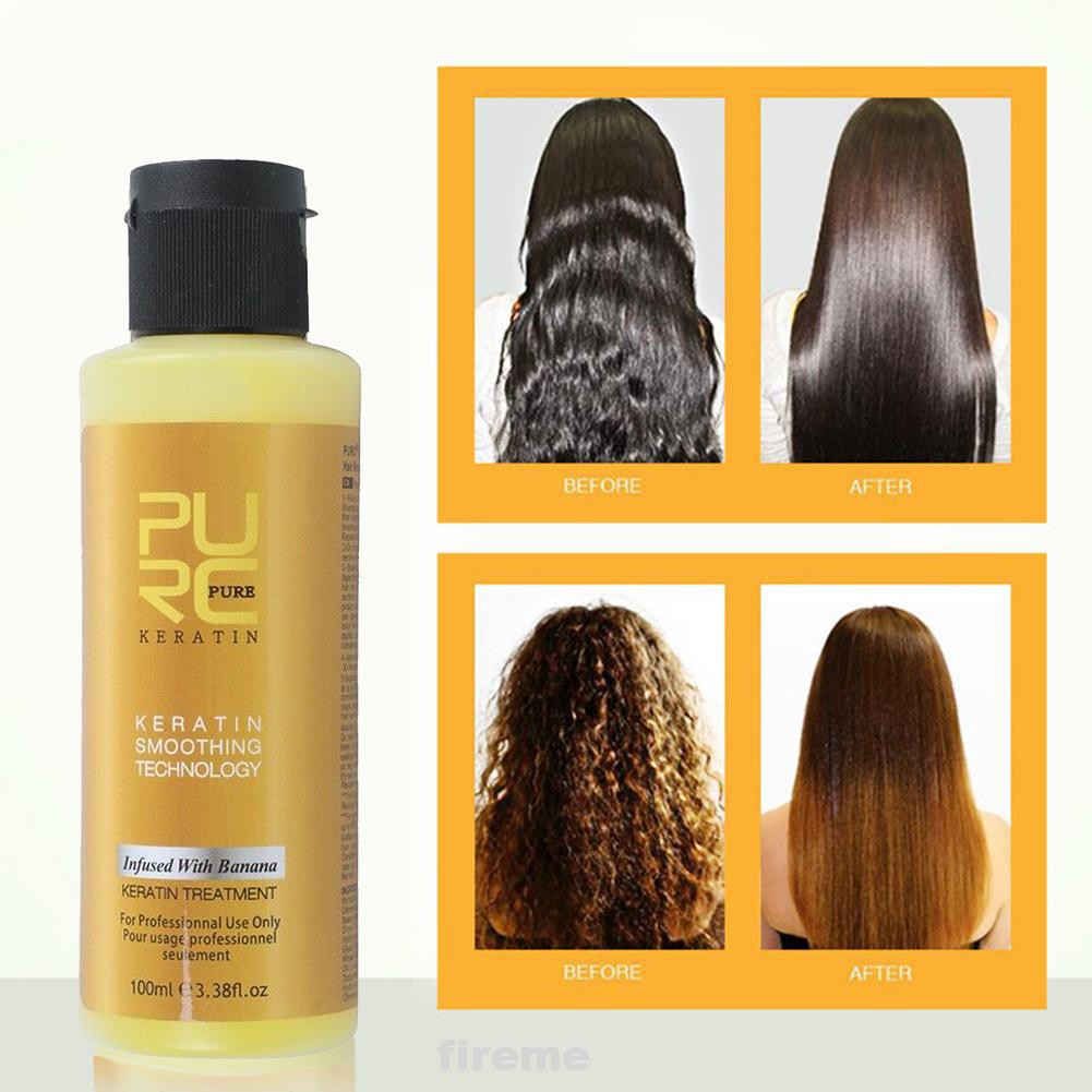 (Hàng Mới Về) Tinh Chất Keratin Dưỡng Ẩm Phục Hồi Tóc Hư Tổn 100Ml