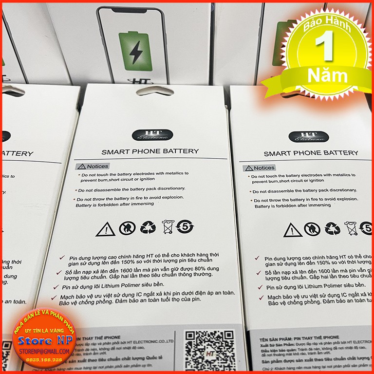 Pin ip Dung Lượng Cao HT Electronic Dành Cho Game ThủHT Electronic