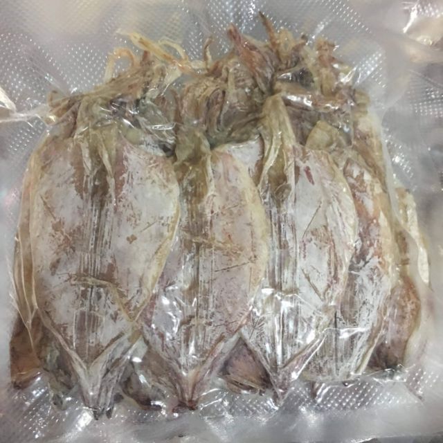 combo mực, cá bò, chỉ vàng