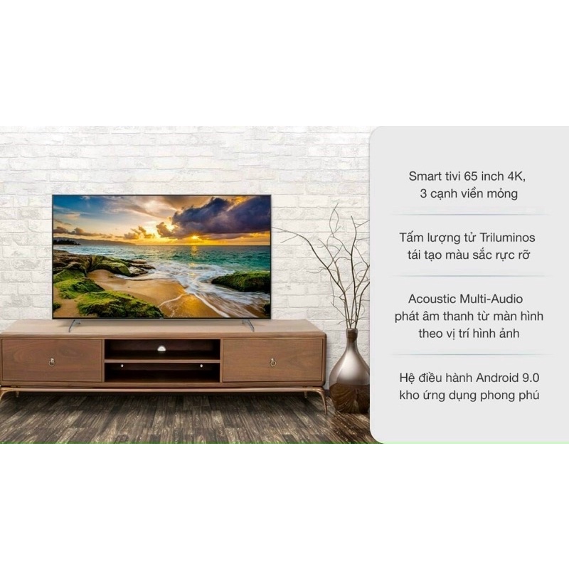 Android Tivi Sony 4K 65 inch KD-65X9000H