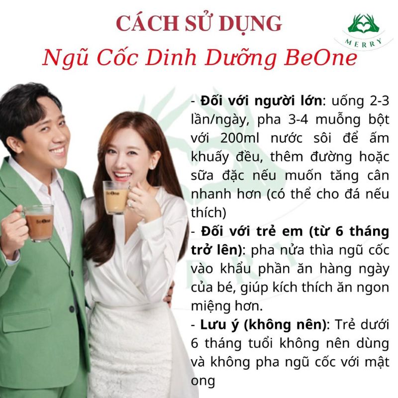 Ngũ Cốc Dinh Dưỡng Beone Nâng Cao Sức Khỏe Toàn Diện Cho Cả Gia Đình