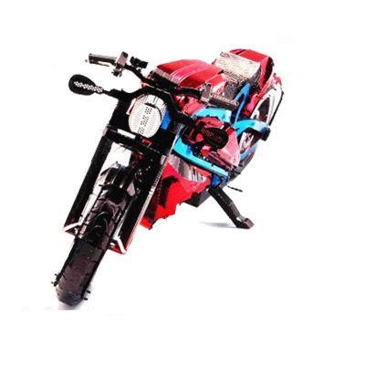 Mô Hình Lắp Ráp 3d Seri Moto Đường Phố