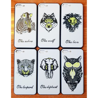 Ốp lưng iphone 7 plus / 8 plus viền dẻo hình thú 4d cao cấp