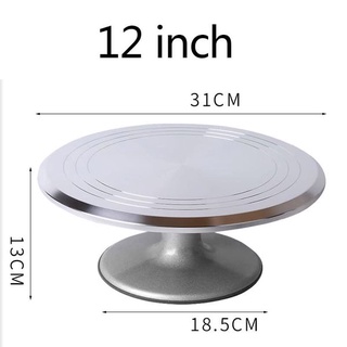 Bàn Xoay Inox 31cm