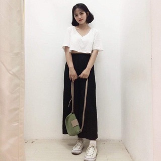 Quần culottes ống rộng