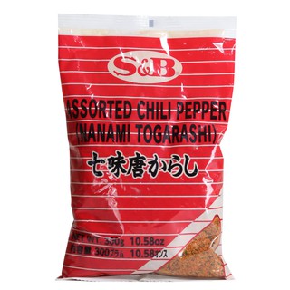 BỘT ỚT NHẬT BẢN 7 VỊ 300G - LOẠI TÚI ĐỎ