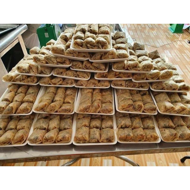 CHẢ NEM CUA BỂ KHAY 12 CÁI