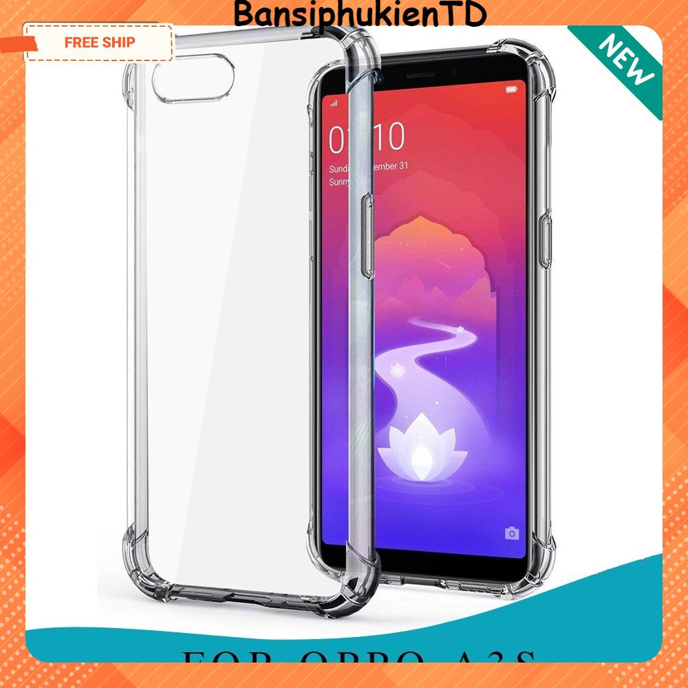 Ốp lưng OPPO F1S, A3S. A5S, A7, A5, A9 2020,, A1K, Reno 2F... Ốp Silicon Dẻo Chống Sóc