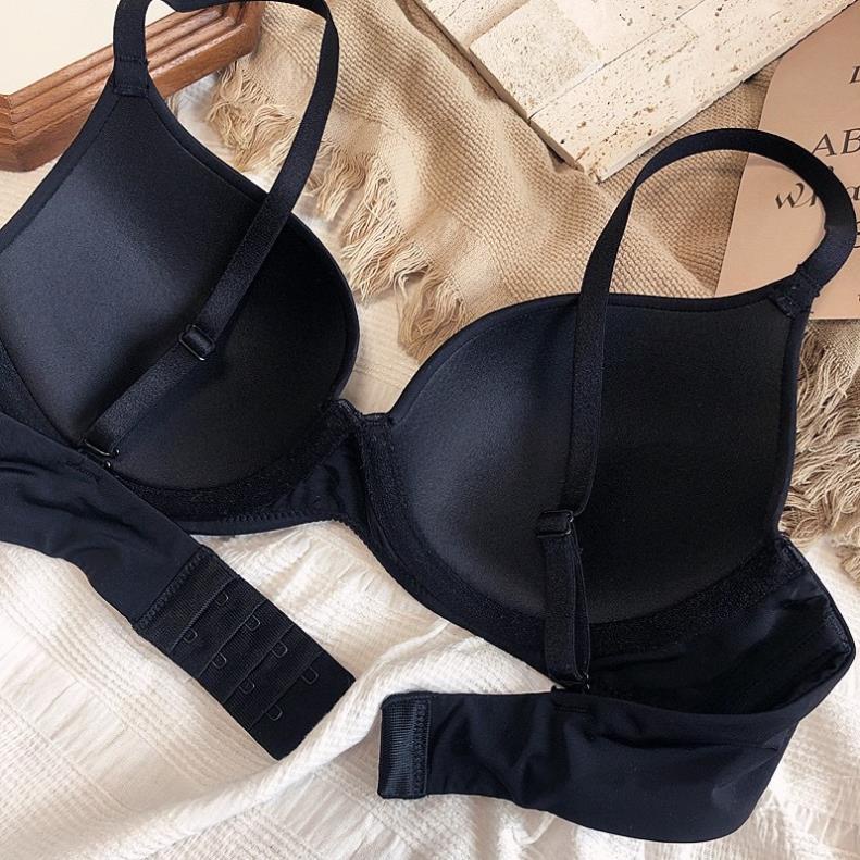 💗 Áo Lót Nữ Wannale Đúc Su Trơn Quả Chéo Đệm 1cm Tạo Khe Cao Cấp 2098 💗