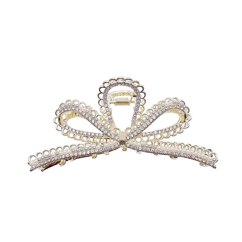 Kẹp Tóc Hình Nơ Màu Vàng Thời Trang Mùa Hè Cho Bé Gái