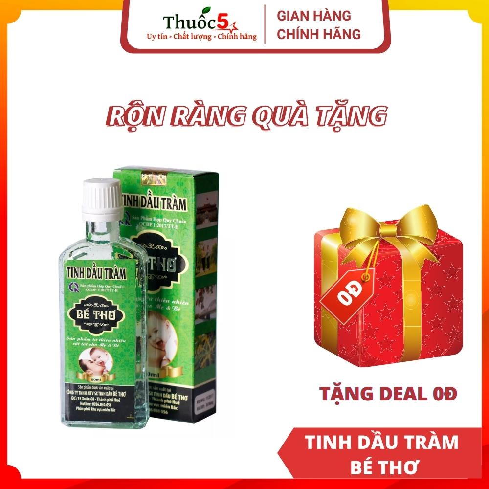 [GIÁ GỐC] Tinh dầu tràm Bé Thơ giúp giữ ấm cho bé - Chai 50 và 100ml