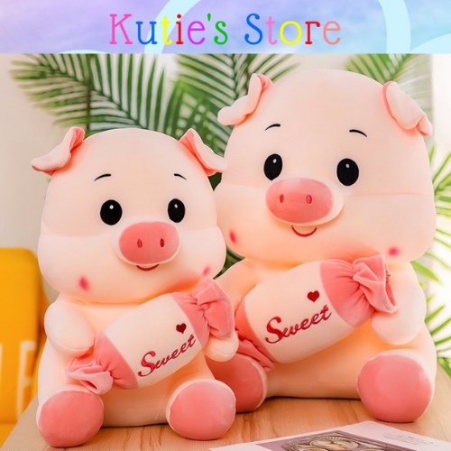 THÚ BÔNG HEO ÔM KẸO SIÊU ĐÁNG YÊU ĐỦ SIZE