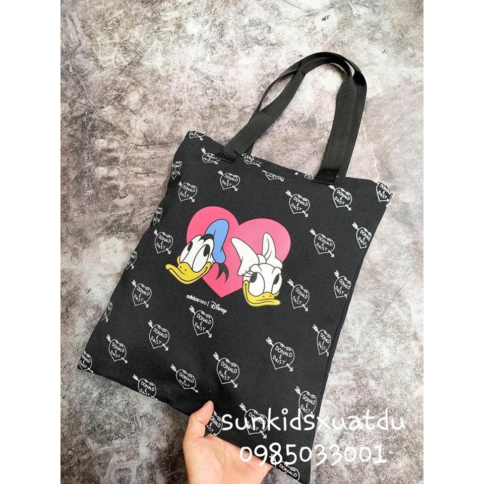 Túi Das đen vịt Donal sz 16 x 40 x 38