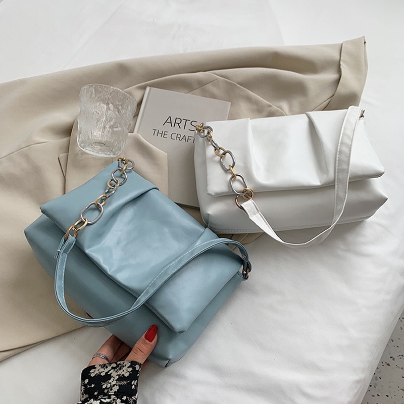 Túi đeo một bên vai hình đám mây cỡ nhỏ thời trang