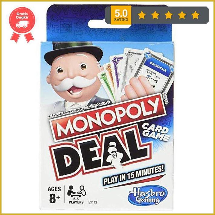 Bộ Thẻ Bài Chơi Game Monopoly Deal Độc Đáo