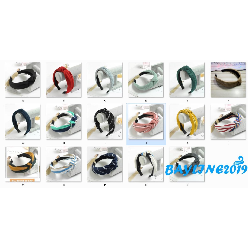 Băng Đô Nhung Màu Trơn Thắt Nơ Xoắn Thời Trang Cho Nữ