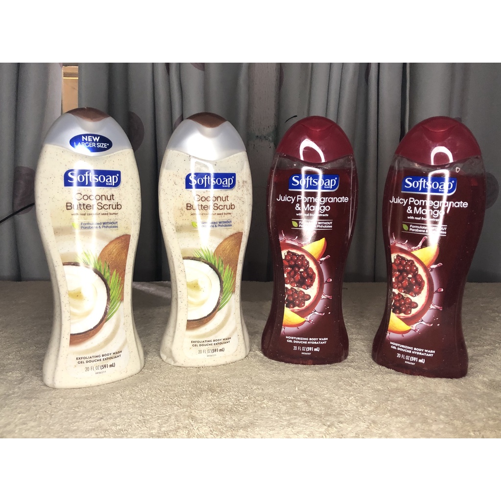 SỮA TẮM DƯỠNG ẨM SOFTSOAP 591ml CANADA mẫu mới