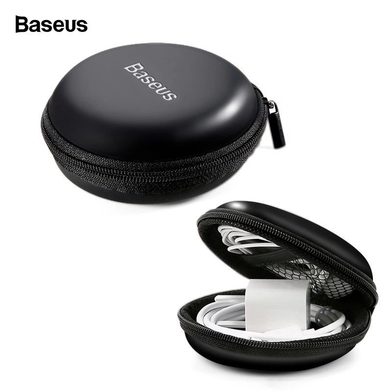 Túi Baseus thân cứng mini đựng tai nghe/cáp sạc USB/thẻ nhớ SD TF #6