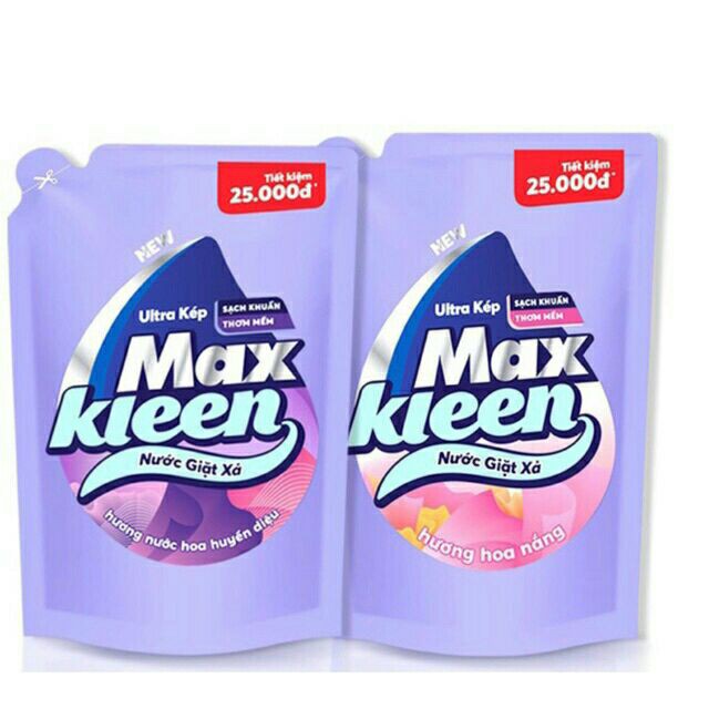 giặt xả Maxkleen túi 2.4kg