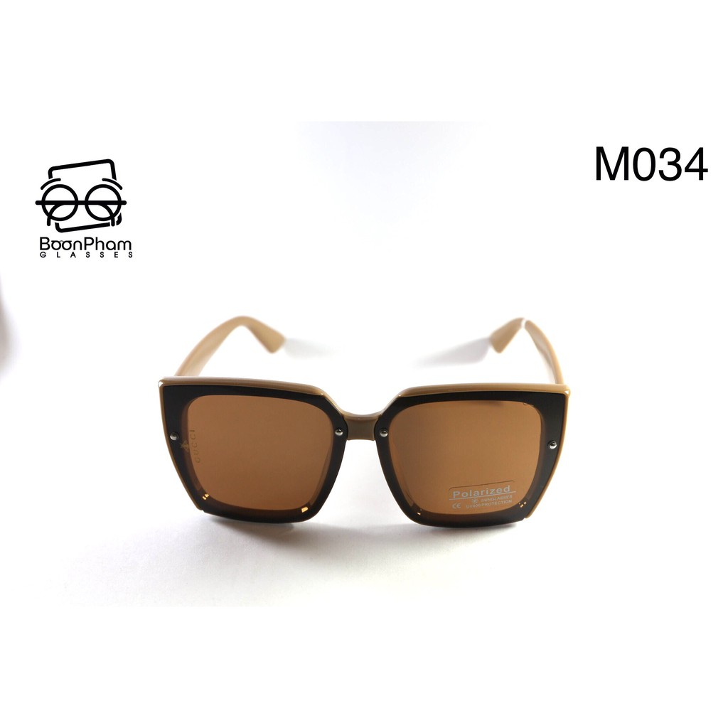 Kính Mát G.UCCI POLARIZED M034- FG6009 Kính Cận Râm Nam Nữ Sang Chảnh Chính Hãng