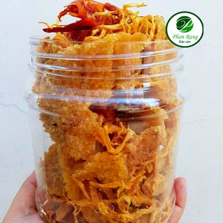 10 Hũ/300GR CƠM CHÁY NƯỚC MẮM lắk KHÔ GÀ - đồ ăn vặt