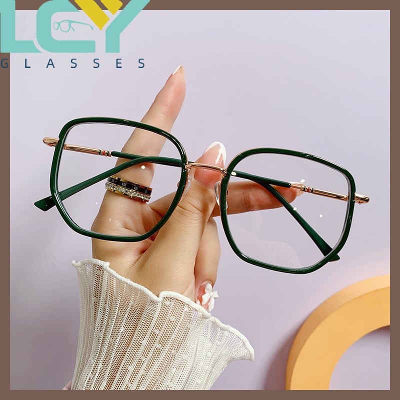 Mắt Kính TR90 Chống Ánh Sáng Xanh Siêu Nhẹ Thời Trang Cho Nữ Cận 6053