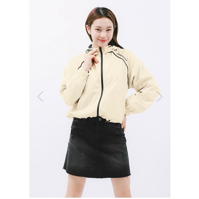 ÁO KHOÁC NỮ LIMEORANGE CROP WINDSTOPPER 2 - RO22737402