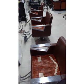 Chiếu trúc trải ghế cắt tóc nữ ghế làm nail Kt 50 x 50cm