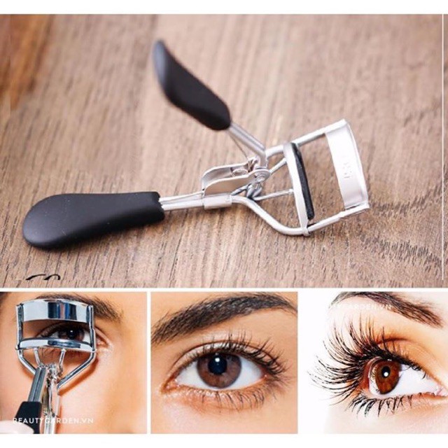 Kẹp Mi Bấm Vacosi Modern Lash Curler Cán Đen - Tím